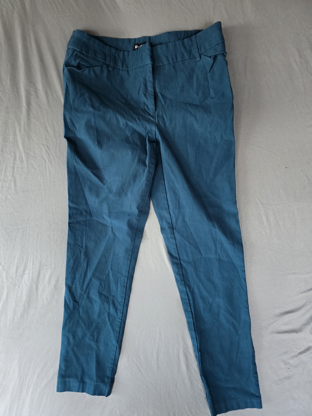 Wearever Women's Teal Straight-Leg Pants
